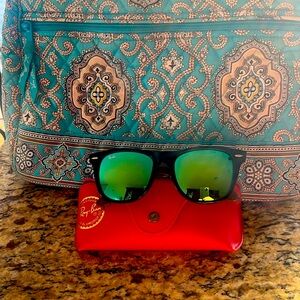 Authentic Ray Ban mirrored made in Italy Sunglasses